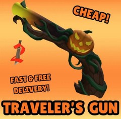 Traveler’s Gun Collectible In-Game Item – Murder Mystery 2 (Roblox)