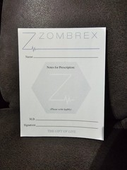 Dead Rising 2 Zombrex Collector’s Edition Prescription Notepad Note Pad Promo