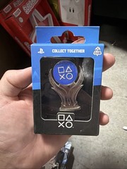 PlayStation Pin Club Trophy Collectible Pin Blue Silver Official Merchandise