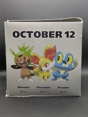 RARE Promo 7″ Pokemon X & Y Nintendo 3DS Game Promotional Store Display Cube Box