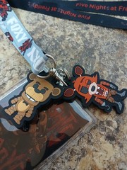 Funko FNAF Five Nights at Freddy’s Lanyard, Scott Cawthon, 2016