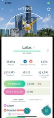 Shiny Latias Mist Ball Surabaya Indonesia Background – TRADE – Read Description