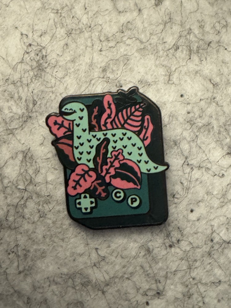 Pinny Arcade PAX East 2020 Child’s Play Dino Adventure Pin CP Charity Dinosaur