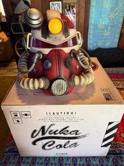 Fallout 76 T-51B-NC Power Armor Helmet 1:1 Exclusive Replica Nuka Cola Ed / RARE