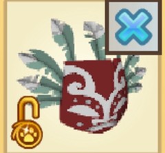Animal Jam Classic Red Tiki Mask (Read Description)