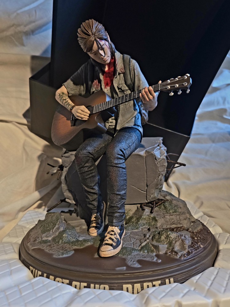 The Last of Us Part II – Ellie Hand Painted Statue With Inclusive Set (See Pix)