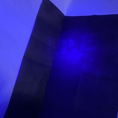 Grand Theft Auto GTA V Blueprint Blacklight Map, Limited Edition EUC!