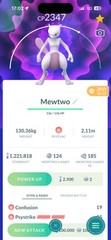 Pokémon Go – Non Shiny Mewtwo – Guarantee Lucky – Level 40 / Level 50 – Trade Go