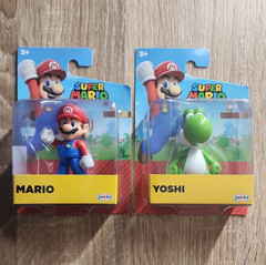 JAKKS Pacific Super Mario Mario & Yoshi Figures Boxed Video Game Series