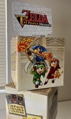 Legend of Zelda Tri Force Heroes Display Tabletop Store Standee Nintendo 3DS