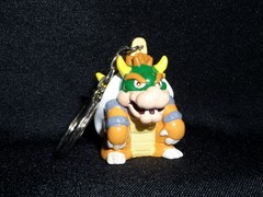 Super Mario RPG Bowser Vinyl Figure Keychain Nintendo Banpresto