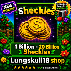 🪴Grow a Garden 2 | 5B – 100B Sheckles (Sent Thro MailBox) | GAG2 Fast & Cheap