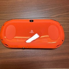Sony PS Vita PCH-2000 Neon Orange Console Only Used Tested Japan Import Slim