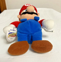 Vintage Rare Mario – Toysite 1999 Nintendo 64 N64 – 8″ Non-Posable Plush Figure