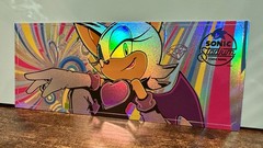 Sonic The Hedgehog Holo Ticket (ROUGE) Sonic Stadium Hong Kong 35th Anniversary