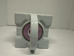 Rare Portal 2 Campanion Cube Mug Officially Licensed Valve / Jinx