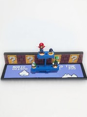 Super Mario Bros. Mario & Luigi Display Stand Diorama Platform