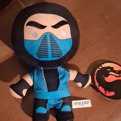 Mortal Kombat Klassic Sub-Zero Plush Doll Character Figure