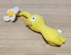Pikmin Yellow Flower Sanei 2001 Nintendo Beanbag Plush Toy Japan Game 6″
