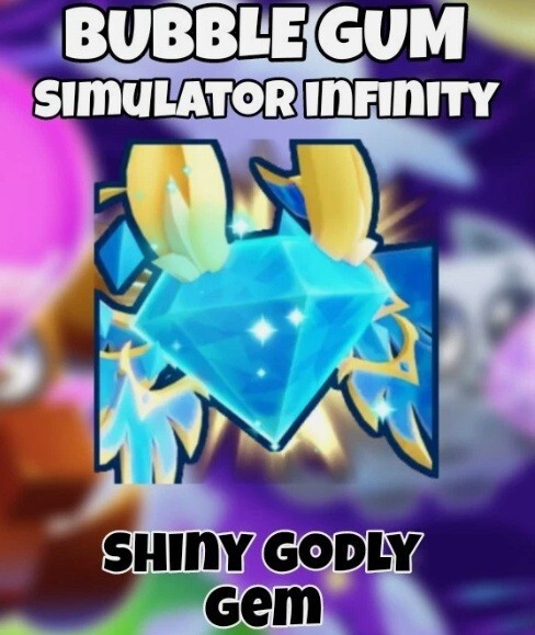 Shiny Godly Gem – Bubble Gum Simulator Infinity | BGSI | CHEAPEST – ROBLOX