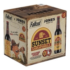 Fallout x Jones Soda Sunset Sarsaparilla Case of 12 Costco Exclusive-New/Sealed