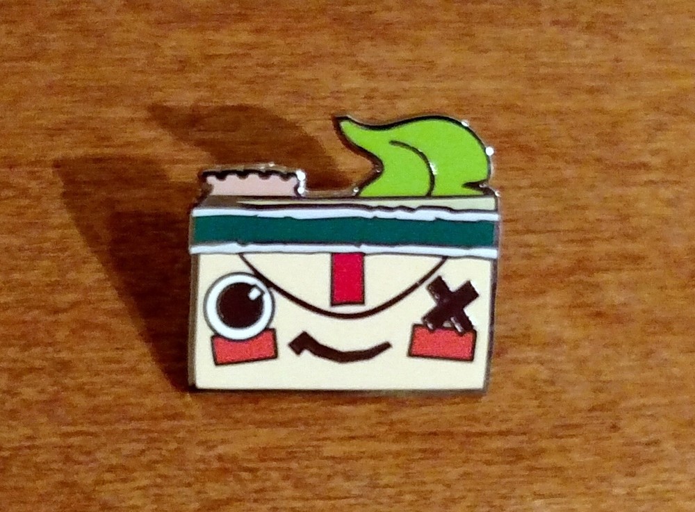 Tearaway Iota Pinny Arcade Pin PAX East 2014 Penny Arcade Expo NO BACKING