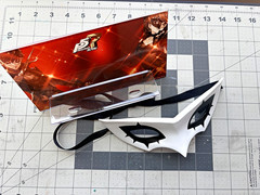 Persona 5 Royal Joker Mask with Display Stand