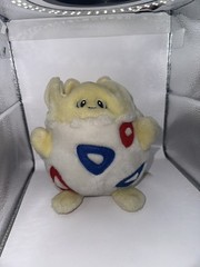 Vintage Hasbro 1998 Pokémon Electronic Togepi Talking Plush Doll UNTESTED