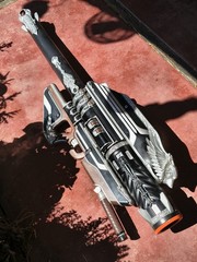 Life Size Destiny Exotic Rocket Launcher Iron Gjallarhorn Replica w/Box. NM
