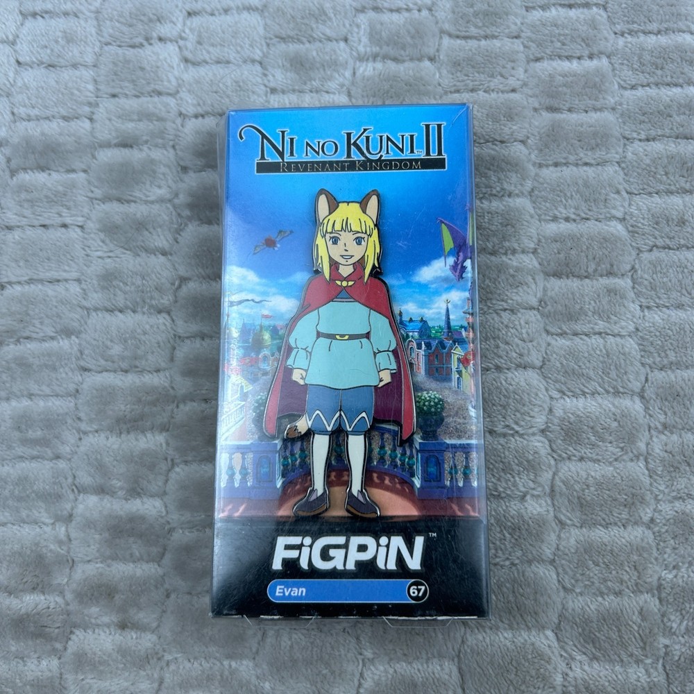 Ni No Kuni II Revenant Kingdom Figpin Evan 67 New Factory Sealed OOP