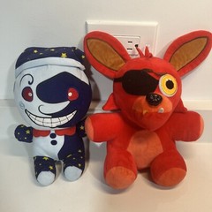 Five Nights At Freddy’s FNAF Foxy And Moondrop Plush Set Stuffed Toy