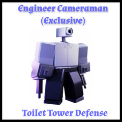 Engineer Cameraman (Exclusive) Toilet Tower Defense (TTD) Cheap 🔥Fast Delivery