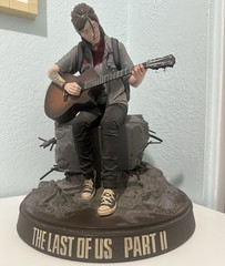 Ellie Hand-Painted Statue – The Last of Us Part II Video Game Collectible