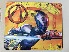 Borderlands 2 3 Zer0 large mouse pad Loot Crate 10×12 new Zero
