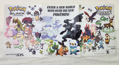 OEM Nintendo Power POSTER Pokemon Black & White Nintendo DS 11″x22″