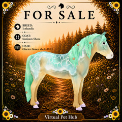Wild Horse Islands – Icelandic IUH – Glacier Green shells – Seafoam Shore Coat –