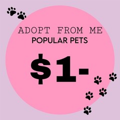 NEW UPDATE! Adopt from me popular pets