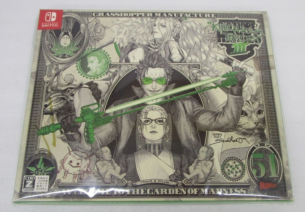 No More Herose 3 KILLION DOLLAR TRILOGY Nintendo Switch Game Software from Japan