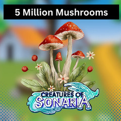 Creatures of Sonaria COS 5 Million Mushrooms| Mush🍄 |Shrooms 🔥Fast Delivery 🔥