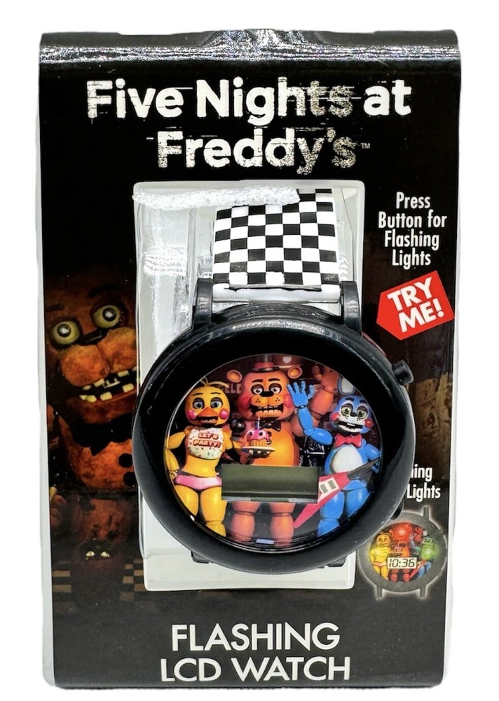 Five Nights At Freddy’s Accutime LCD Watch Limited Edition 2017 New