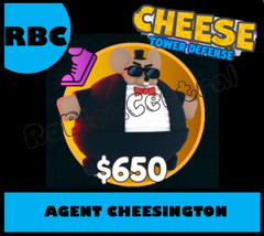 AGENT CHEESINGTON – CHEAP CHEESE TOWER DEFENSE – CTD UNIT