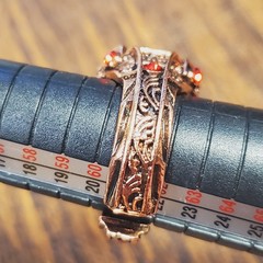 God Of War RING Kratos Greek Mythology Game Mens Jewelry Cosplay Novelty Ring