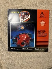 Atari Star Raiders Read-Along Audio Book Set KSR-945 1982 Record