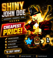 Noob Tower Defense Shiny John Doe