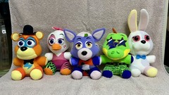 Funko Five Nights At Freddy’s Security Breach Plush lot of 5 Authentic