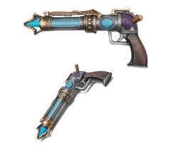13.75” Jinx Zapper Pistol Replica Foam Gun Cosplay Costume Prop Collectible Anim