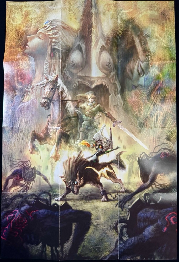The Legend of Zelda Twilight Princess Poster – Enterplay 2016 Insert