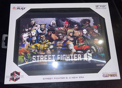 Street FIghter 6 PIXEL FRAMES Game Poster Art Lenticular SF6 ARTWORK PS5 Ryu Ken