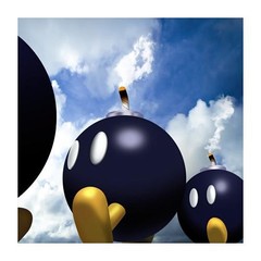 Nintendo Super Mario 64 “Paintings” Canvas Prints 18″ x 18″