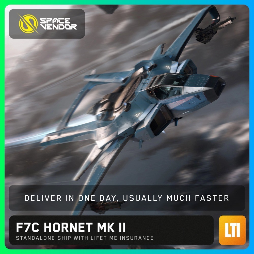 Star Citizen F7C Hornet MK II LTI Lifetime Insurance CCUd – Space Vendor